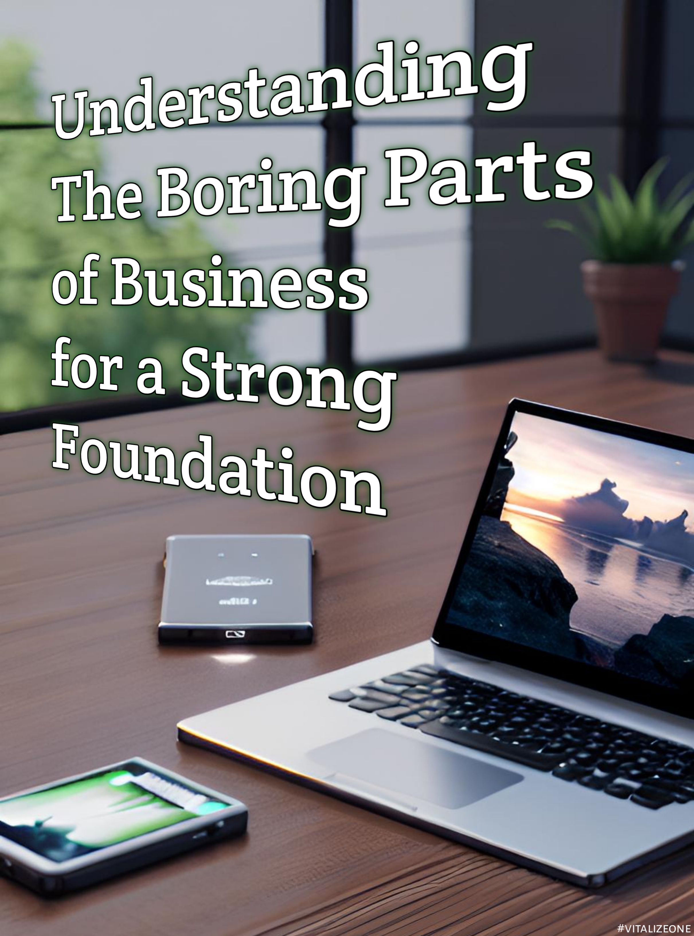 The Boring Parts of Launching a Business May Not Be Exciting, But They're Necessary for a Strong Foundation | VitalyTennant.com | #vitalizeone 2