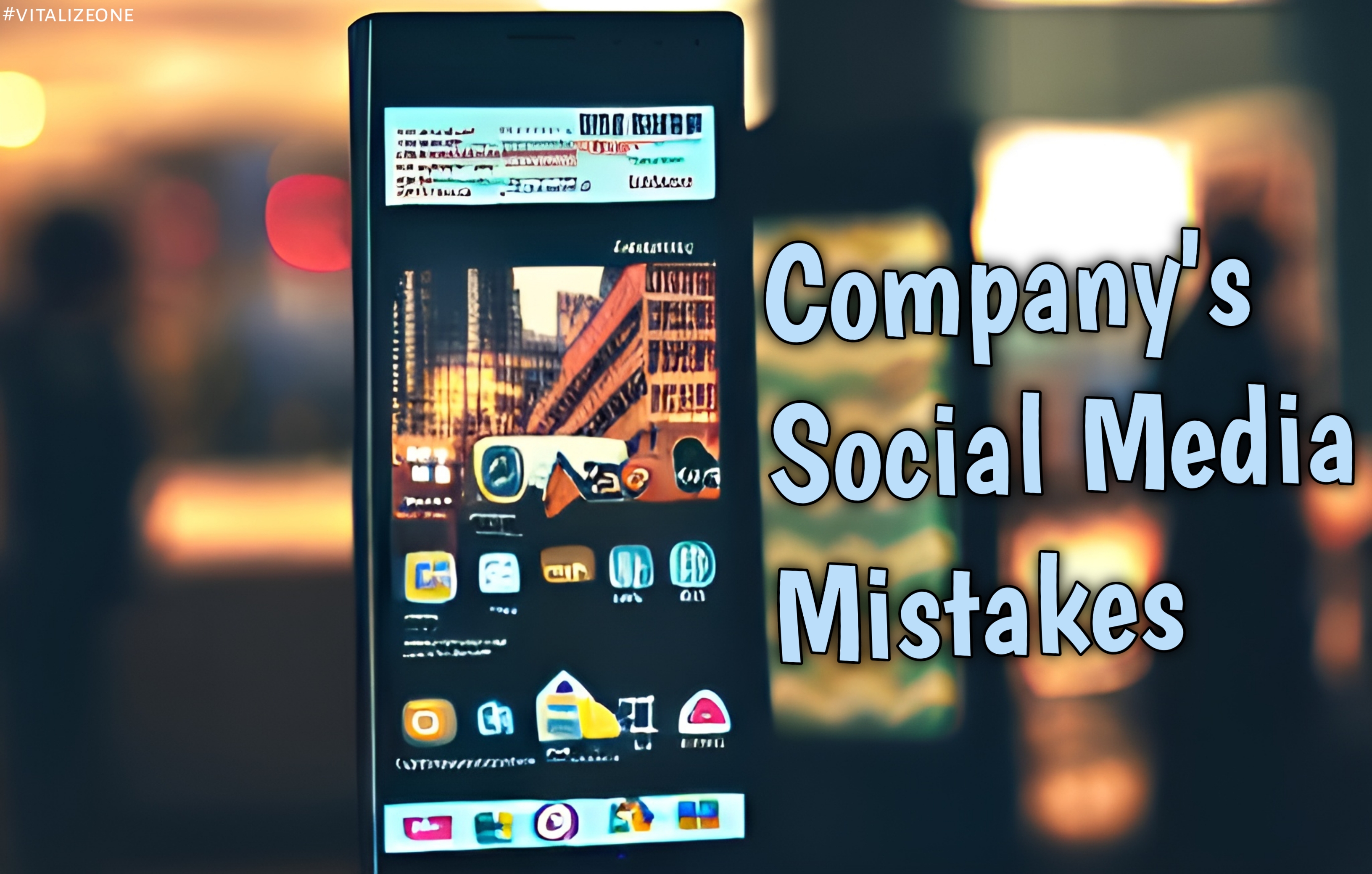 Don't Make These Mistakes With Your Company's Social Media | VitalyTennant.com | #vitalizeone 1